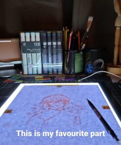 HUION L4S LED Light Box A4 Ultra-Thin USB Powered Adjustable Light Pad for Tracing 38 711fMmouaFL