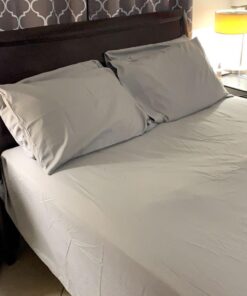 Southshore Fine Linens Extra Deep Pocket Sheet Set, Queen, 6 Piece, Steel Gray 39 711hYSmRqbL