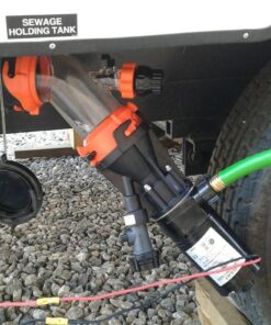 Flojet 18555-000A Portable RV Waste Pump with Garden Hose Discharge Port - 12 VDC Motor 25 711ikrCIAQL