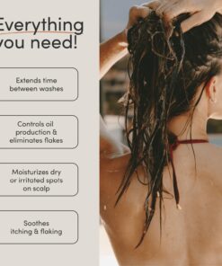 Jupiter Anti Dandruff Shampoo For Women & Men - Physician-Formulated For Flaky, Itchy, Oily, Dry Scalp Treatment - Vegan, Sulfate Free - Color Safe & Paraben Free Anti-Dandruff Shampoo With Zinc 25 711jryFurUL 2