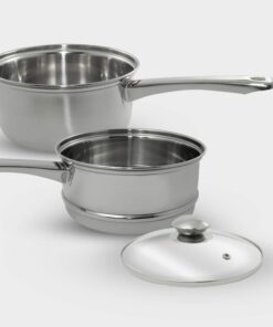 ExcelSteel 3 Piece Boiler, 2.5 quart, Stainless Steel 9 711kEZRQ7 L