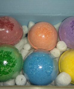 Two Sisters Bath Bombs for Kids with Surprise Toys Inside, 6 Bubble Bath Bombs with Kid Toy Suprises, Gentle and Kids Safe, Ideal Birthday Gift for Boys & Girls 6-pack Surprise 40 711kzwHQPDL