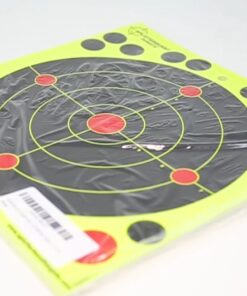 Splatterburst Targets - 8 inch Stick & Splatter Self Adhesive Shooting Targets - Gun - Rifle - Pistol - Airsoft - BB Gun - Pellet Gun - Air Rifle - Made in USA 25 pack 25 711lREmuncL 1