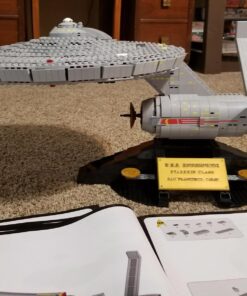 Mega Bloks Star Trek U.S.S. Enterprise NCC-1701 Collector Construction Set 208 711lXbG1dKL