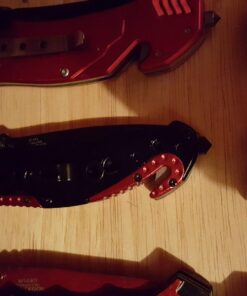 Snake Eye Tactical Assisted Opening Fire Fighter Rescue Pocket Knife 6 711m jxhiBL