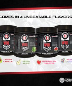 Driven PREWOD Energy Matrix, 50 Servings - Pre-Workout Supplement with Caffeine & Beta-Alanine - Energy, Focus, Strength, & Endurance for High-Intensity Training & Weight Lifting - Cherry Lime Cherry Lime For Time 10.9 Ounce (Pack of 1) 13 711m19kKfgL