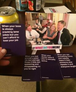 WHAT DO YOU MEME? Core Game - The Hilarious Adult Party Game for Meme Lovers Classic 45 711mZfDXaKL