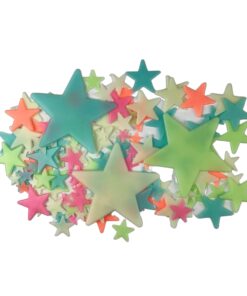 Great Explorations: Colorful Stars Super Kit, Glow In The Dark Ceiling Stars. 150 Pieces in an assortment of sizes and colors Wonder Stars 22 711oM5h8HXL