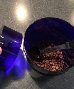 Coffeevac 1 lb - The Ultimate Vacuum Sealed Coffee Container, Blue Tint Cap & Body 19 711oRpuSv4L