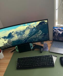 Sceptre 30-inch Curved Gaming Monitor 21:9 2560x1080 Ultra Wide/ Slim HDMI DisplayPort up to 200Hz Build-in Speakers, Metal Black (C305B-200UN1) 32 711oa8CMvPL