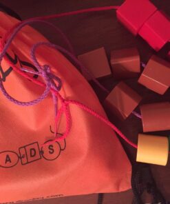 Skoolzy Primary Lacing Beads with String & Pipe Cleaners 46 pc Lacing Beads (41 pc) 51 711obSQSFKL