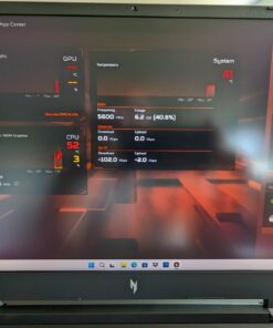 Acer Nitro 17 Gaming Laptop | AMD Ryzen 7 7840HS Octa-Core CPU | NVIDIA GeForce RTX 4060 Laptop GPU | 17.3" QHD 165Hz IPS Display | 1TB Gen 4 SSD | Wi-Fi 6E | RGB Backlit KB | AN17-41-R7G3, Black R7 7840HS / RTX4060 87 711or62U5L