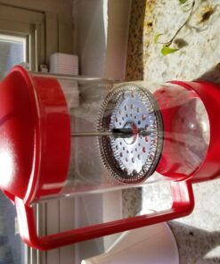 GROSCHE Borosilicate 3.3 Glass Universal Replacement Beaker for French Press Coffee and Tea Makers - Enhanced Coffee and Tea Brewing Experience (34.oz - Medium) 1000 ml / 34 oz / Medium 31 711p8hmPKlL