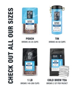 Tiesta Tea - Blueberry Wild Child | Blueberry Hibiscus Herbal Tea | Premium Loose Leaf Tea Blend | Non-Caffeinated Fruit Tea | Make Hot or Iced Tea & Brews Up to 50 Cups - 5.5 Ounce Refillable Tin Tin - 50 Cups 32 711pG1Rsh0L 1
