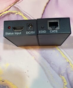 ATXOM HDMI Over Ethernet Extender, Over Cat 5e/6/7 LAN Cable, Up to 200Ft, Full HD 1080P @ 60HZ, EDID Copy, Dolby Digital/DTS Compatible, High Resolution Signal, Balun Transmitter and Receiver 82 711pY7EqiQL