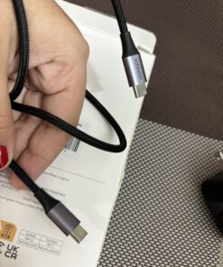 UGREEN USB C Charger Cable, 60W 2-Pack USB C Cable Nylon Braided for iPhone 15, Samsung Galaxy S23, Google Pixel 7, MacBook Air/Pro, Dell XPS, iPad Pro/Mini/Air, Switch, Steam Deck 3.3FT 30 711r4Hyz9oL