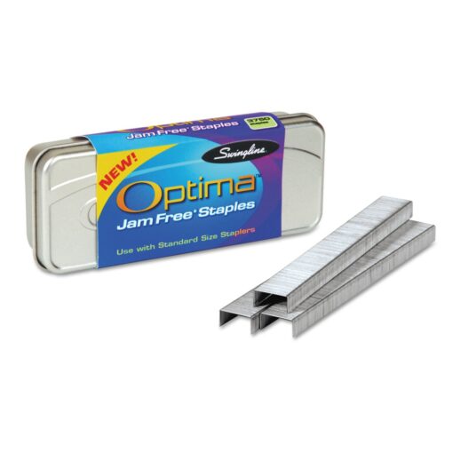 Swingline Staples, Premium for Desktop Staplers, 1/4" Length, 210/Strip, 3750/Box, Jam Free, Optima (35556) 1/4"