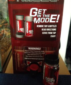 XMODE Energy Shots on Tap with Dispenser & 2 Bottles, 100 Servings - Cherry Bomb Flavor Energy Caffeine Shots - Quick Energy Boost Shots with Vitamins B6 & B12, Caffeine - Great Taste, Zero Calories 34 711tC1vGs8L