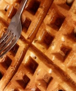 Oster Belgian Waffle Maker with Adjustable Temperature Control, Non-Stick Plates and Cool Touch Handle, Makes 8" Waffles, Stainless Steel 29 711uDffAzeL