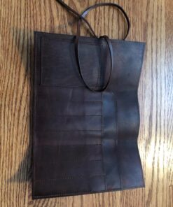 Rustic Genuine Leather Pencil Roll - Pen and Pencil Case - Dark Brown 38 711uLU7N6dL