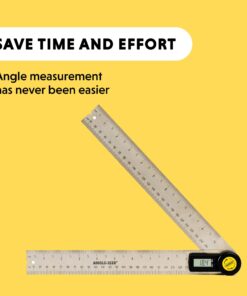 General Tools Digital Angle Finder Ruler #823 - 10" H - Stainless Steel Measurement Tool 10-Inch 13 711uiuqIV2L