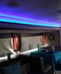 DAYBETTER Led Strip Lights 16.4ft Waterproof Color Changing Led Lights with Remote Controller 38 711veyBwipL