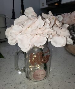 6 Pack Fairy Lights Battery Operated - 7ft 20 LED Waterproof Mini Silver Wire String Lights for Wedding Mason Jars Crafts Shelves Walls Christmas Garlands Party, Warm White 6 Pack 43 711vqMCVoSL