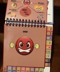 Thought-Spot I Know What to Do Feeling/Moods Flipbook: Different Moods/Emotions; Autism; ADHD; Helps Kids Identify Feelings and Make Positive Choices (Moods/Feelings Flipbook) Moods/Feelings Flipbook 32 711vspp QGL