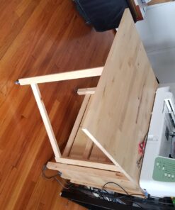 bayite 4 Pack 1" Low Profile Casters Wheels Soft Rubber Swivel Caster with 360 Degree Top Plate 100 lb Total Capacity for Set of 4 (2 with Brakes & 2 Without) 45 711wIR8wdpL