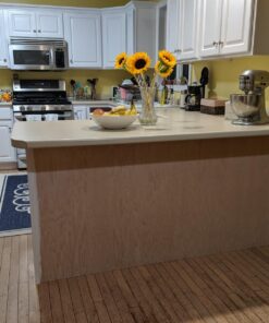 ROSEROSA Peel and Stick PVC Reclaimed Wood Self-Adhesive Wallpaper Covering Countertop Backsplash Panel White (22344 : 1.64 Feet X 9.84 Feet) 44 711x6XUrxsL