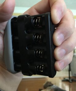 D'Addario Accessories Hand Exerciser–Improve Dexterity and Strength in Fingers, Hands, Forearms- Adjust Tension Per Finger– Simulated Strings Help Develop Calluses- Comfortable Conditioning Varigrip Only(Original) 49 711xCbUqxfL