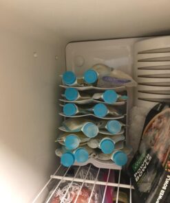 Kiinde Keeper Twist Pouch and Foodii System Breast Milk Bag & Baby Food Pouch Organizer, Refrigerator and Freezer Storage, Eliminates Lost, Damaged, or Spoiled Milk or Baby Food (Pouches Not Included) 21 711xVFKyycL