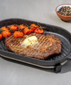 ooni Cast Iron Grizzler Plate - Griddle Cast Iron Pan - Cast Iron Cookware with Removable Handle - Cast Iron Griddle - Pre-Seasoned Oven Safe 15 711xlq47PhL
