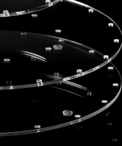 YestBuy Cake Pop Display Stand, 30 Hole Cake Pop Holder , 3 Tiered Lollipop Holder for Weddings, Birthday Parties, Anniversaries Gift, Halloween, Christmas Candy Decorative (Clear) 30 holes 25 711zmsOrpHL