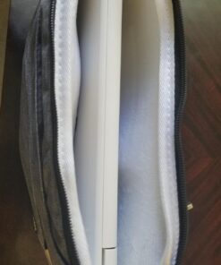 Qishare Laptop Case Laptop Shoulder Bag 11.6-12" Gray Lines 121 712 qbCia1L