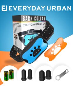 Dog Bark Collar - Stop Dogs Barking Fast! Safe Anti Barking Devices Training Control Collars, Small, Medium and Large pet deterrent. No shock, remote or citronella. Sound, vibration training device 24 712 wLKsf6L