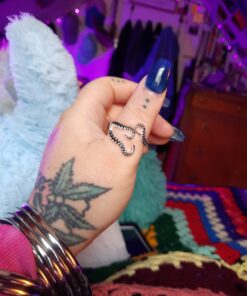 Vintage Titanium Steel Octopus Sea Monster Squid Kraken Punk Antique Ring Retro 32 71209q3DlzL