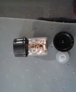 1st Choice Glass Vials, 1/2 Dram, Pack of 12 27 7120KYSMgML