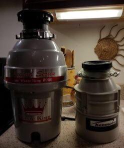 Waste King 1 HP Garbage Disposal with Power Cord, Food Waste Disposer for Kitchen Sink, L-8000 38 7120fgK4iNL