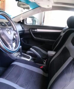 FH Group Car Seat Covers Front Set Cloth - Seat Covers for Low Back Car Seats with Removable Headrest, Universal Fit, Automotive Seat Cover, Airbag Compatible Car Seat Cover for SUV, Sedan, Van Gray 36 7120xGtJ67L