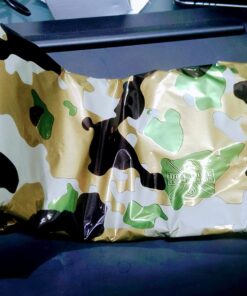 World's Toughest Ultralight Survival Tent • 2 Person Mylar Emergency Shelter Tube Tent + Paracord • Year-Round All Weather Protection For Hiking, Camping, & Outdoor Survival Kits Woodland Camo 15 71210gaD5hL