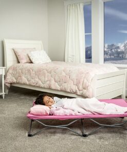 Regalo My Cot Portable Toddler Bed, Includes Fitted Sheet, Pink 33 7121qP4X8ZL