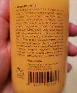 MAJESTIC PURE Hot Cream | Skin Tightening Sweat Cream, Cellulite Cream for Thighs and Butt | Moisturizing Cream for Women & Men | 9 Oz 27 7123CJOXlL 4