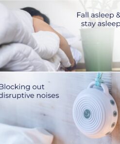 Yogasleep Rohm Portable White Noise Sound Machine, 3 Soothing Natural Sounds with Volume Control, Sleep Therapy For Adults, Kids & Baby, Noise Cancelling for Office Privacy & Meditation, Registry Gift 1-Pack Rohm 20 7123DeOgfuL