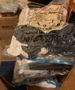 Spacesaver's Space Bags Vacuum Storage Bags (Jumbo Vacuum Storage Bags 6-Pk) Save 80% Space - Vacuum Bags for Comforters and Blankets, Bedding, Compression Seal for Closet Storage - Pump for Travel 6 Pack Jumbo 57 7124DTbt0AL