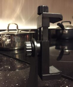 Vastar Smartphone Tripod Cell Phone Holder Mount Adapter, Fits iPhone, Samsung, and All Phones, Rotates Vertical and Horizontal, Adjustable Clamp 1 Pack 42 7124g9VUvvL