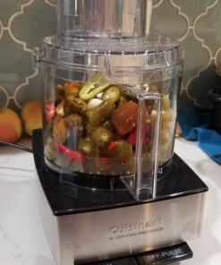 Cuisinart Food Processor 14-Cup Vegetable Chopper for Mincing, Dicing, Shredding, Puree & Kneading Dough, Stainless Steel, DFP-14BCNY 40 7124tq0MrcL 1