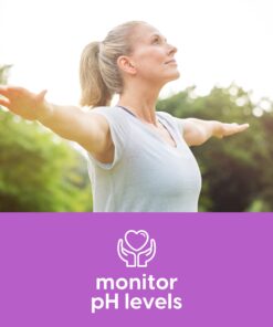 Nutrablast Feminine pH Test Strips Full Range 1-14 | Monitor Intimate Health | Easy to Use & Accurate Women’s Acidity & Alkalinity Balance Level Tester Kit 8 7125NLJZ42L