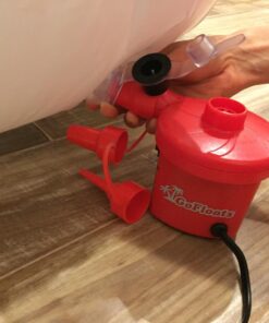 GoFloats Rapid Inflation Electric Air Pump (AC 110/120V) with Tote Bag and Raft Repair Kit 20 7125OCq3N9L