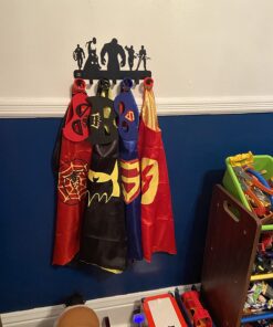 HeavenlyKraft Superheros Wall Mounted Metal Key Holder, Metal Key Hooks, Superhero Key Hooks for Wall, Superhero’s Decorative Key Holder, Gift for Superhero Lovers, Size: 10.6 X 7.5 X 1 in 18 7125dOwXYqL